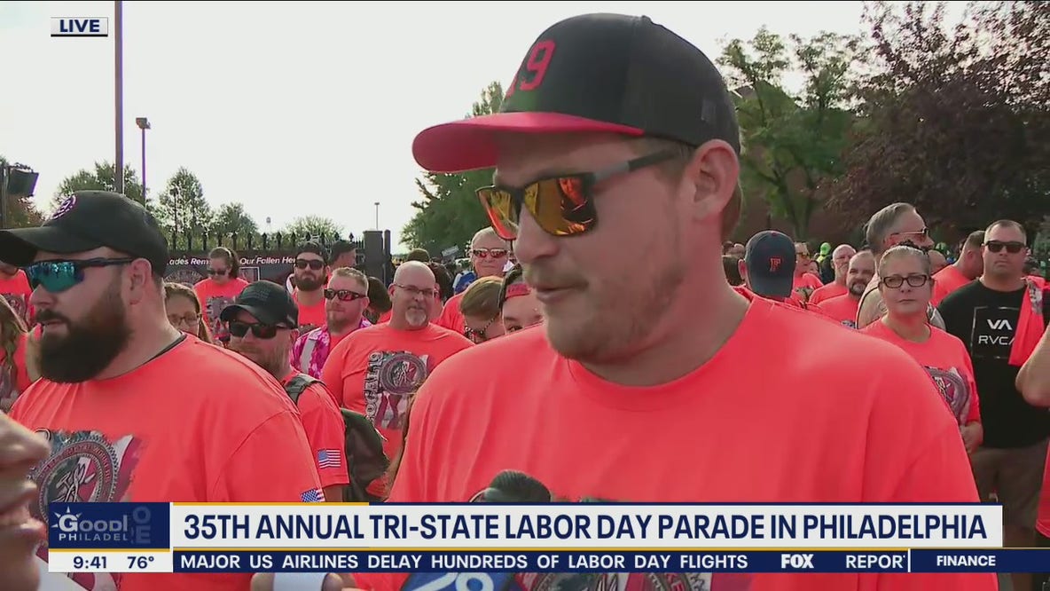 35th annual Tri-State Labor Day Parade kicks off in Philadelphia